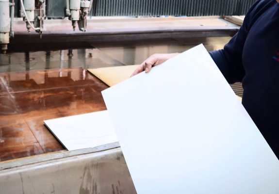 Water Jet Cutting of Tiles UK